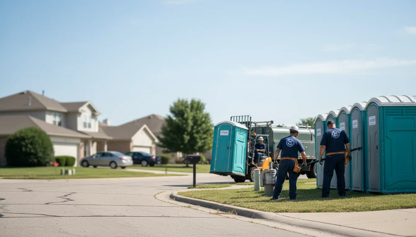 Porta Potty Rental in Burlington, IA near me
